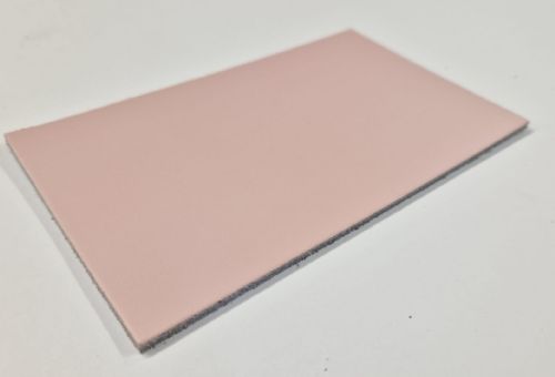 Leather Rectangle - 3 Sizes & Various Colours (230mm x 313mm / Baby Pink)